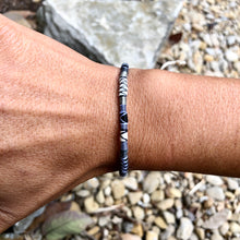Load image into Gallery viewer, "Life is Highway" Fiber Threads with Merino Wool Wanderlust Bracelet
