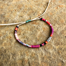 Load image into Gallery viewer, "Imagine" Fiber Threads with Alpaca and Merino Wool Wanderlust Bracelet
