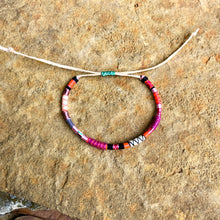 Load image into Gallery viewer, "Imagine" Fiber Threads with Alpaca and Merino Wool Wanderlust Bracelet
