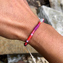 Load image into Gallery viewer, "Imagine" Fiber Threads with Alpaca and Merino Wool Wanderlust Bracelet
