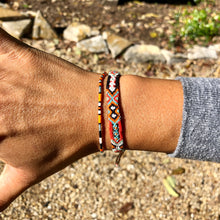 Load image into Gallery viewer, “Heart and Soul" Cotton Macrame Wanderlust Bracelet

