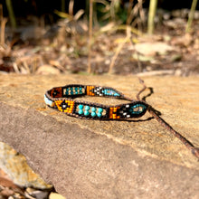 Load image into Gallery viewer, "Sugar and Spice” Turquoise, Ethiopian Opal, and Seed Bead Dream Bracelet
