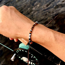 Load image into Gallery viewer, “Gold Creek” Cotton Wanderlust Bracelet

