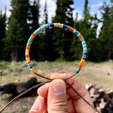 Load image into Gallery viewer, "Medicine Bow" Cotton Wanderlust Bracelet
