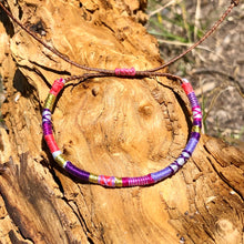 Load image into Gallery viewer, "Wonderland" Cotton Wanderlust Bracelet
