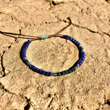 Load image into Gallery viewer, “Vega" Fiber Threads with Alpaca Wool Wanderlust Bracelet
