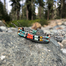 Load image into Gallery viewer, “Firestarter” Cotton Wanderlust Bracelet
