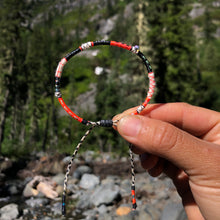 Load image into Gallery viewer, “West Coast” Cotton, Merino Wool, Opal Wanderlust Bracelet
