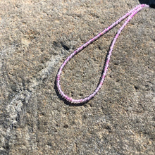 Load image into Gallery viewer, “Light up the Night" GLOW Seed Bead Spirit Bracelet in Purple

