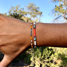 Load image into Gallery viewer, “New Mexico" Seed Bead Spirit Bracelet
