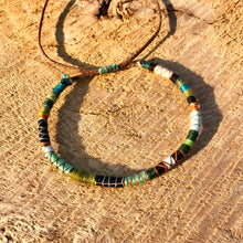 Load image into Gallery viewer, “Humility" Fiber Threads with Merino Wool Wanderlust Bracelet
