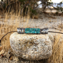 Load image into Gallery viewer, “Anza Borrego” Turquoise, Pearl, and Labradorite Dream Bracelet
