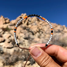Load image into Gallery viewer, “Desert Magic" Fiber Threads with Merino Wool Wanderlust Bracelet
