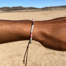 Load image into Gallery viewer, “Desert Alchemy" Fiber Threads with Merino Wool Wanderlust Bracelet
