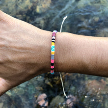 Load image into Gallery viewer, "Daydream" Cotton Wanderlust Bracelet
