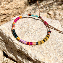 Load image into Gallery viewer, “Slab Life" Fiber Threads with Merino and Alpaca Wool Wanderlust Bracelet
