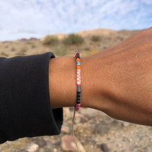 Load image into Gallery viewer, “I am Listening" Fiber Threads with Alpaca and Merino Wool Wanderlust Bracelet
