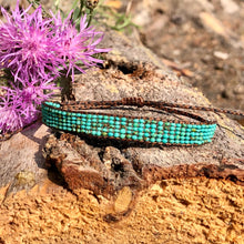 Load image into Gallery viewer, “Bravery” Turquoise Stone Dream Bracelet
