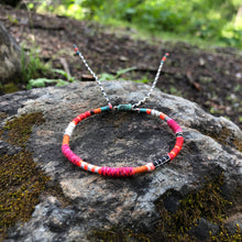 Load image into Gallery viewer, “Wenatchee” Cotton, Alpaca, Merino Wool Wanderlust Bracelet
