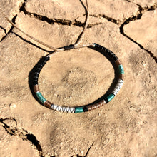 Load image into Gallery viewer, “Desert Mindfulness" Fiber Threads with Merino Wool Wanderlust Bracelet
