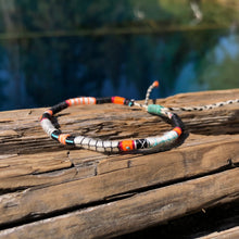Load image into Gallery viewer, “You are Important" Fiber Threads with Merino Wool Wanderlust Bracelet
