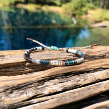 Load image into Gallery viewer, “Be True to You" Fiber Threads with Merino Wool Wanderlust Bracelet
