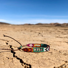 Load image into Gallery viewer, “Adventurous Heart” Peridot, Labradorite, Turquoise, and Ethiopian Opal Dream Bracelet
