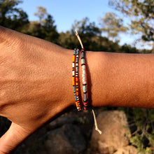 Load image into Gallery viewer, “Dreaming Deer" Cotton Wanderlust Bracelet
