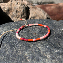 Load image into Gallery viewer, “Westbound” Cotton, Merino Wool Wanderlust Bracelet
