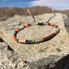 Load image into Gallery viewer, “Be the Light" Fiber Threads with Merino Wool Wanderlust Bracelet
