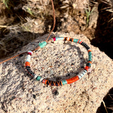 Load image into Gallery viewer, “YOLO" Fiber Threads with Herkimer Diamond Stone Wanderlust Bracelet
