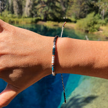 Load image into Gallery viewer, “Be True to You" Fiber Threads with Merino Wool Wanderlust Bracelet
