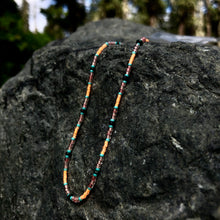 Load image into Gallery viewer, “Firecracker" Ethiopian Opal, Seed Bead Spirit Bracelet
