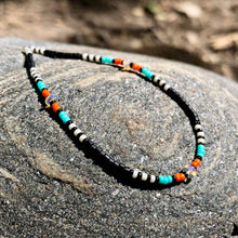 Load image into Gallery viewer, "Nomad" Ethiopian Opal, Seed Bead Spirit Bracelet or Anklet
