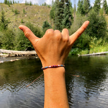 Load image into Gallery viewer, “Missoula” Cotton Wanderlust Bracelet
