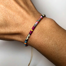Load image into Gallery viewer, “Wild Heart” Cotton Wanderlust Bracelet
