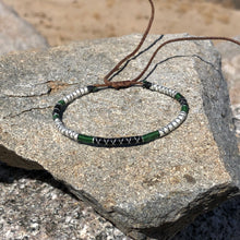 Load image into Gallery viewer, “Desert Walk" Fiber Threads with Merino Wool Wanderlust Bracelet
