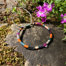 Load image into Gallery viewer, “Resilience" Fiber Threads with Herkimer Diamond Stone Wanderlust Bracelet
