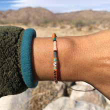 Load image into Gallery viewer, “Be the Light" Fiber Threads with Merino Wool Wanderlust Bracelet
