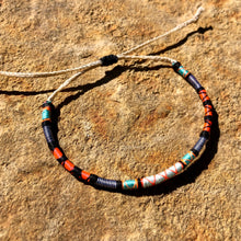 Load image into Gallery viewer, “Dreaming Deer" Cotton Wanderlust Bracelet
