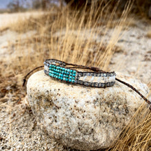 Load image into Gallery viewer, “Anza Borrego” Turquoise, Pearl, and Labradorite Dream Bracelet
