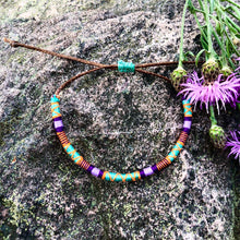 Load image into Gallery viewer, “Grizzly” Cotton Wanderlust Bracelet
