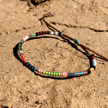 Load image into Gallery viewer, “Desert Life" Fiber Threads with Merino Wool Wanderlust Bracelet
