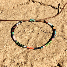 Load image into Gallery viewer, “Desert Life" Fiber Threads with Merino Wool Wanderlust Bracelet

