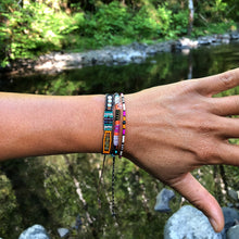 Load image into Gallery viewer, “Gaia” Peridot, Magnesite, Opal, Malachite, Turquoise, Pearl, Amethyst Dream Bracelet
