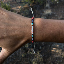 Load image into Gallery viewer, “Dreaming Deer" Cotton Wanderlust Bracelet

