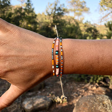 Load image into Gallery viewer, “New Mexico" Seed Bead Spirit Bracelet

