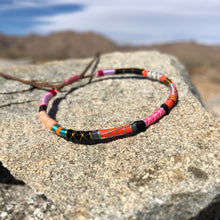 Load image into Gallery viewer, “I Own my Voice" Fiber Threads with Merino Wool Wanderlust Bracelet
