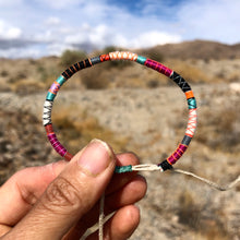 Load image into Gallery viewer, “Trust Yourself" Fiber Threads with Alpaca and Merino Wool Wanderlust Bracelet
