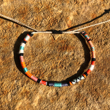 Load image into Gallery viewer, “Wild Roadrunner" Cotton Wanderlust Bracelet
